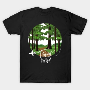 Adventure is worthwhile Explore the world travel lover summer holidays vacation T-Shirt